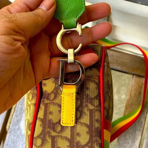 Christian Dior Trotter Monogram Crossbody/ Dior Rasta Bag - Picture 6 of 17